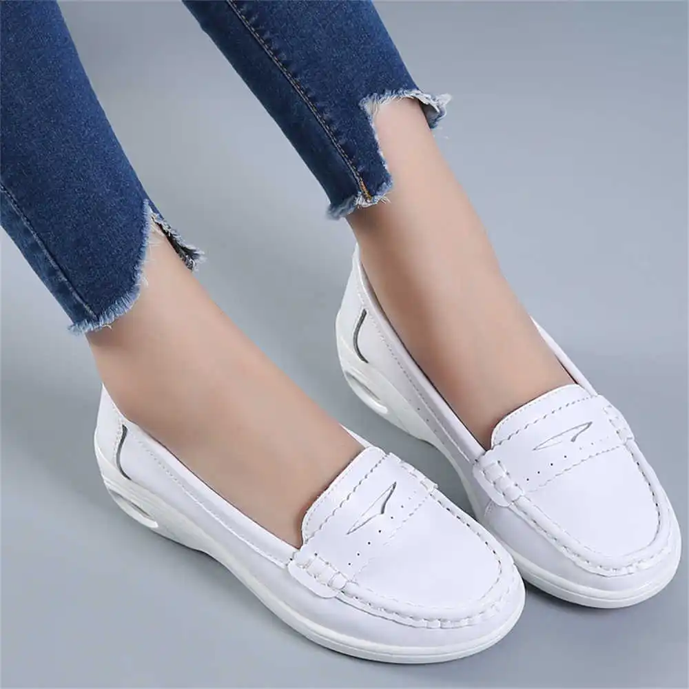 Luxury Lifestyle Grooming Lounge - Dikke zool Slip-on witte trainers voor