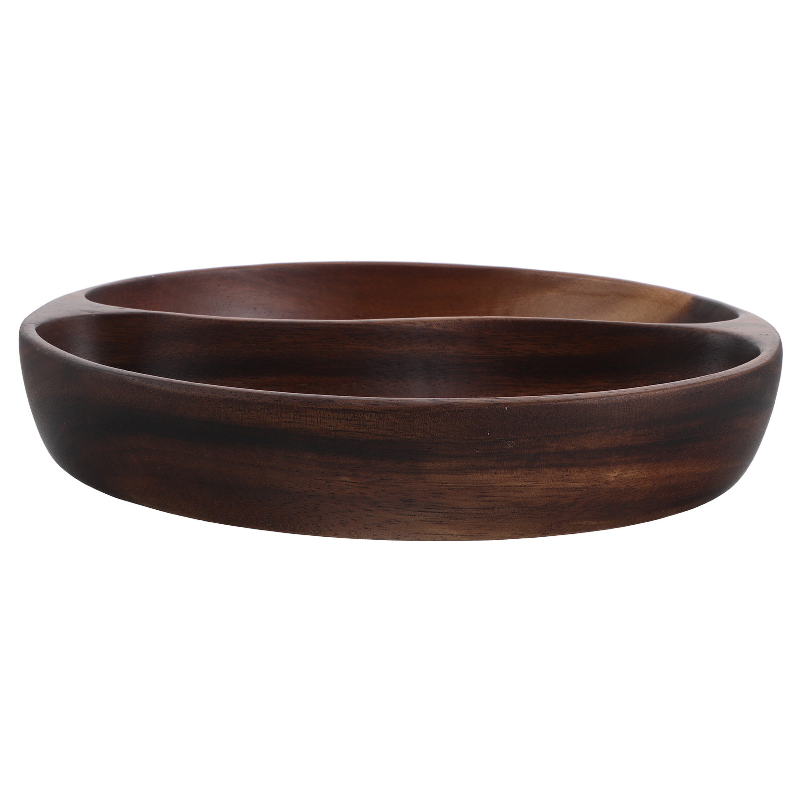 Wooden Serving Tray - Verdeeld portiebord Houten snackschaal 10-delige fruitschaal