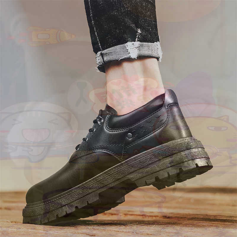 Luxury Lifestyle Grooming Lounge - Donker natuurlijk leer Mode-sneakers Tennis Herensneakers