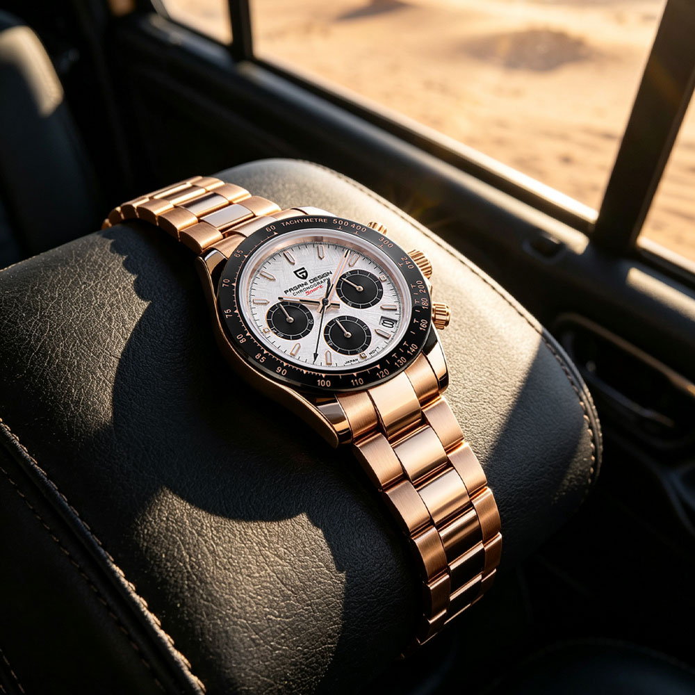 Luxury Zone - Topmerk PAGANI DESIGN Luxe herenhorloge Multifunctionele