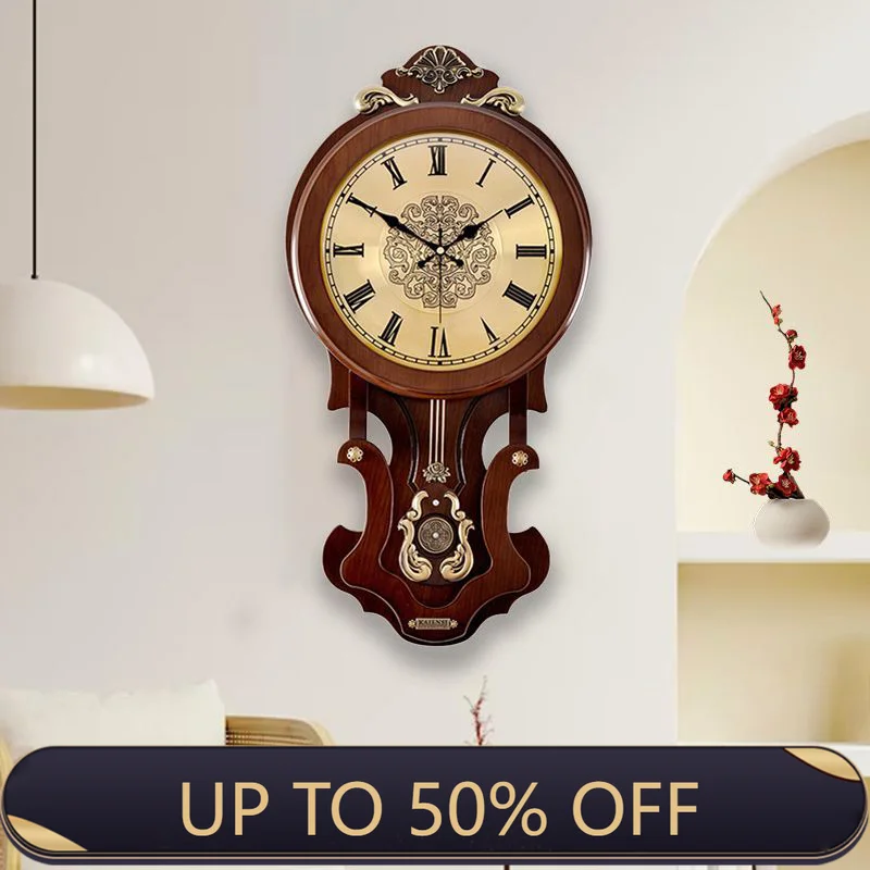Luxury Lifestyle Living - Vintage Grote Wandklokken Luxe Woonkamer Wandklok
