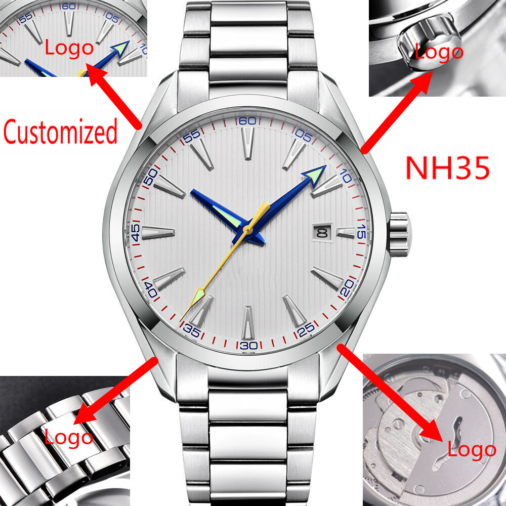 Luxury Zone - Aangepast logo 41 mm heren Miyota/NH35