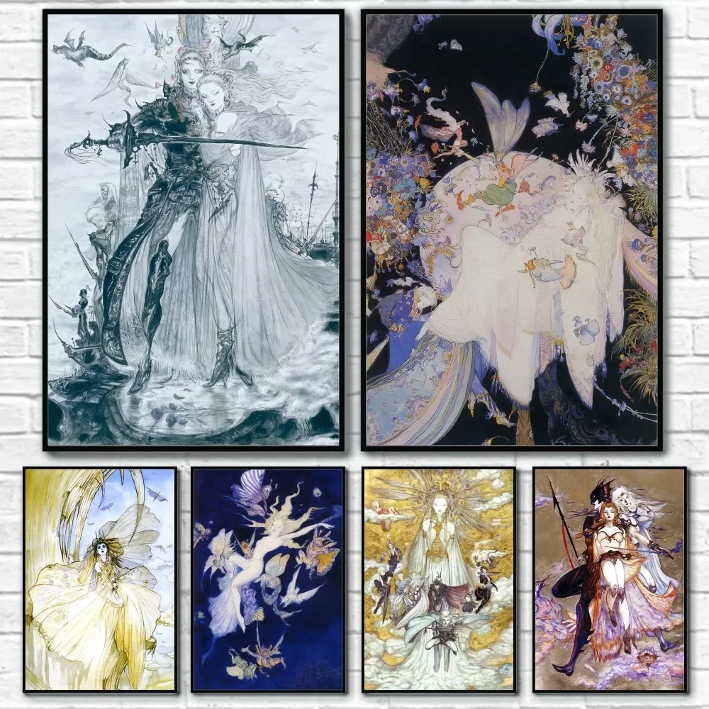 Luxury Lifestyle Photography - Yoshitaka Amano Final Fantasy Game Luxe