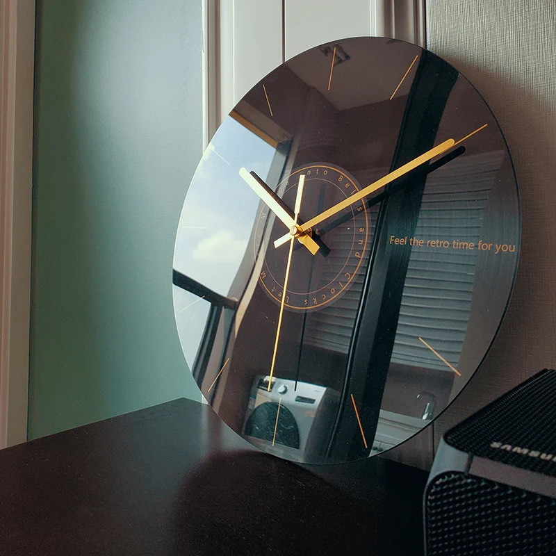 Luxe Stille Wandklok Woonkamer - Luxury Lifestyle Living recensie en prijs