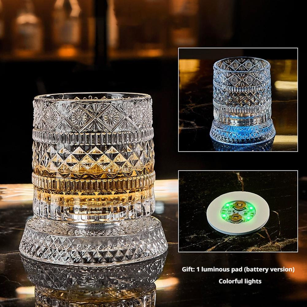 Draaibaar whiskyglas, creatief - Crystal Wine Glass recensie en prijs