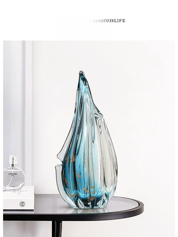 Glazen vaas in Scandinavische  - Luxury Lifestyle Living recensie en prijs