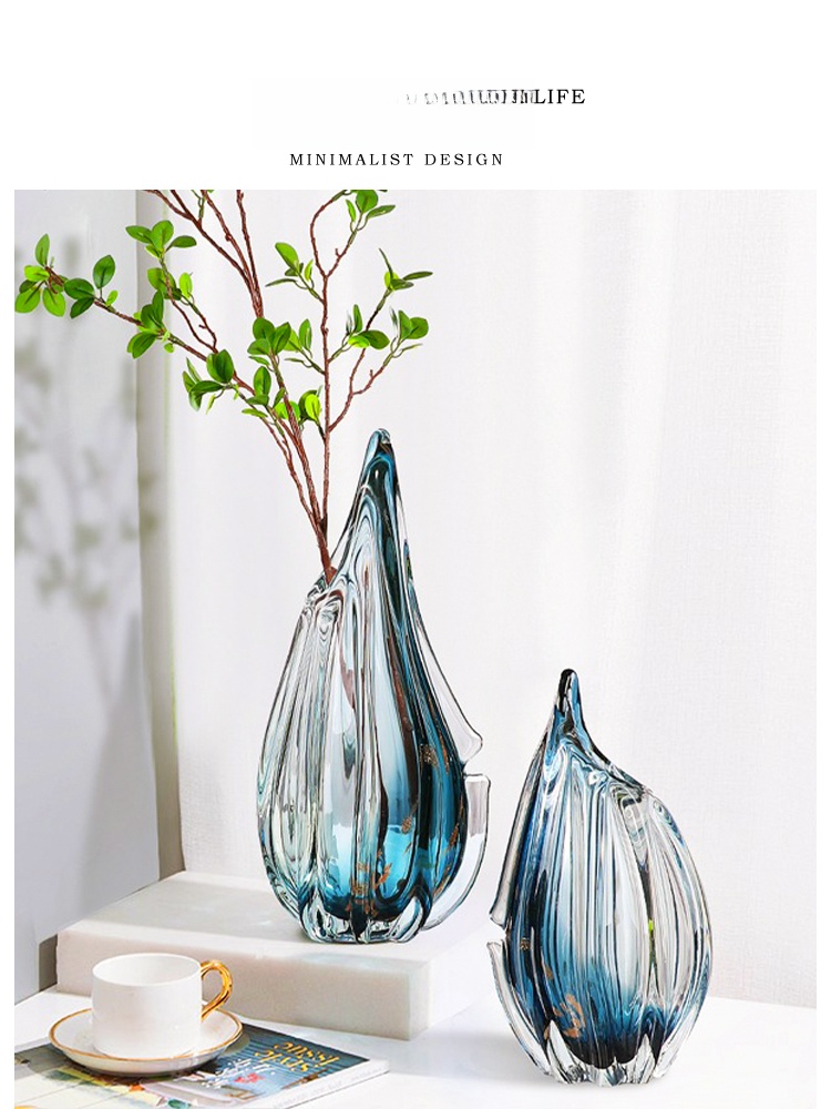 Glazen vaas in Scandinavische  - Luxury Lifestyle Living recensie en prijs