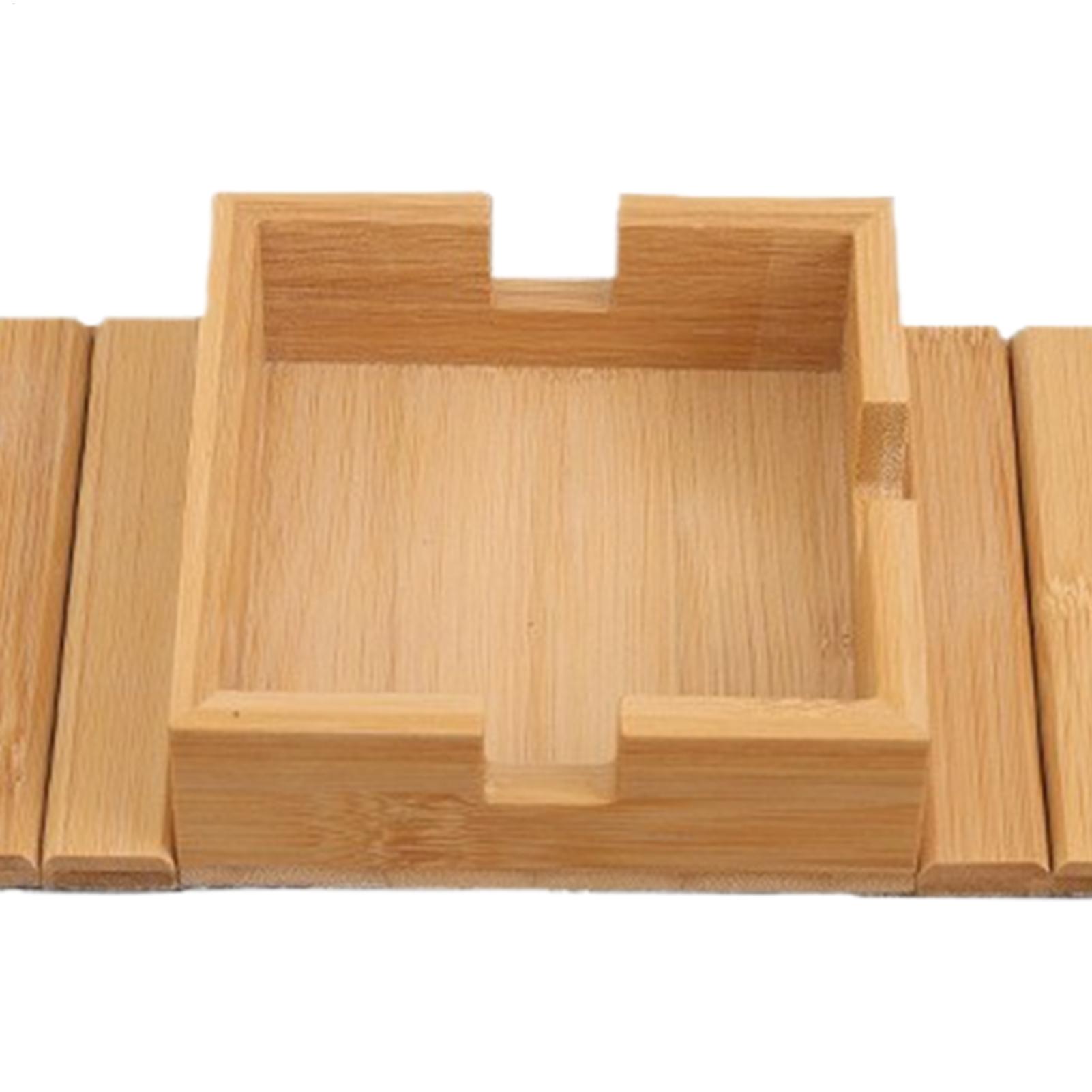 Opvouwbare houten bekerhouder  - Wooden Serving Tray recensie en prijs