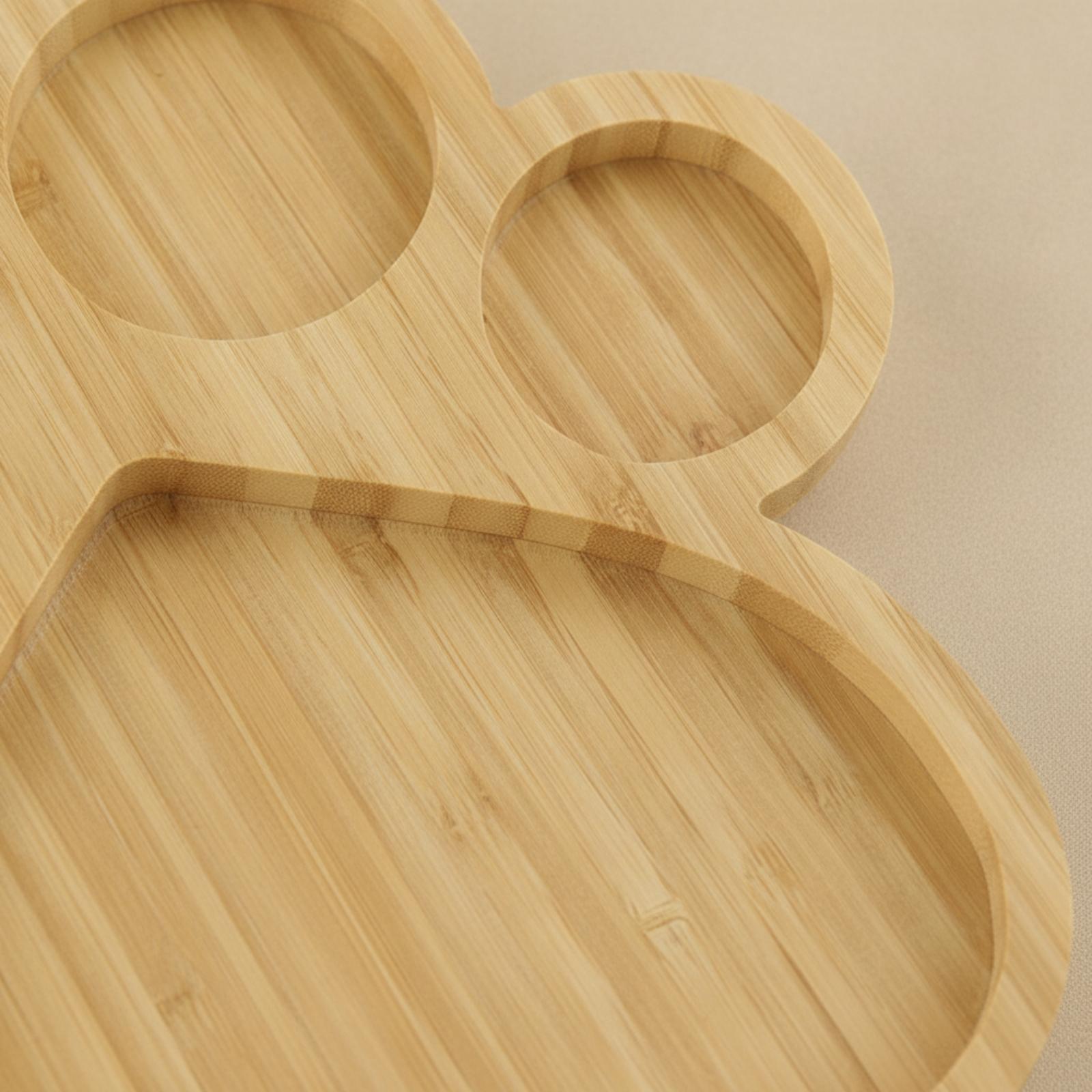 Bamboe Bord met Vakken Houten  - Wooden Serving Tray recensie en prijs