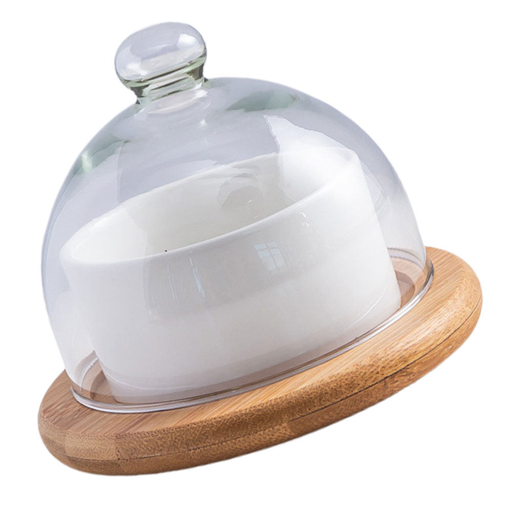 Keramische saladeschaalset met - Wooden Serving Tray recensie en prijs