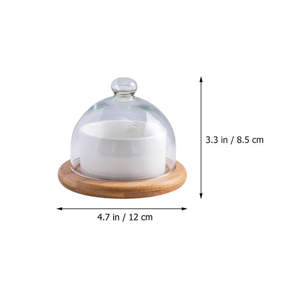 Keramische saladeschaalset met - Wooden Serving Tray recensie en prijs