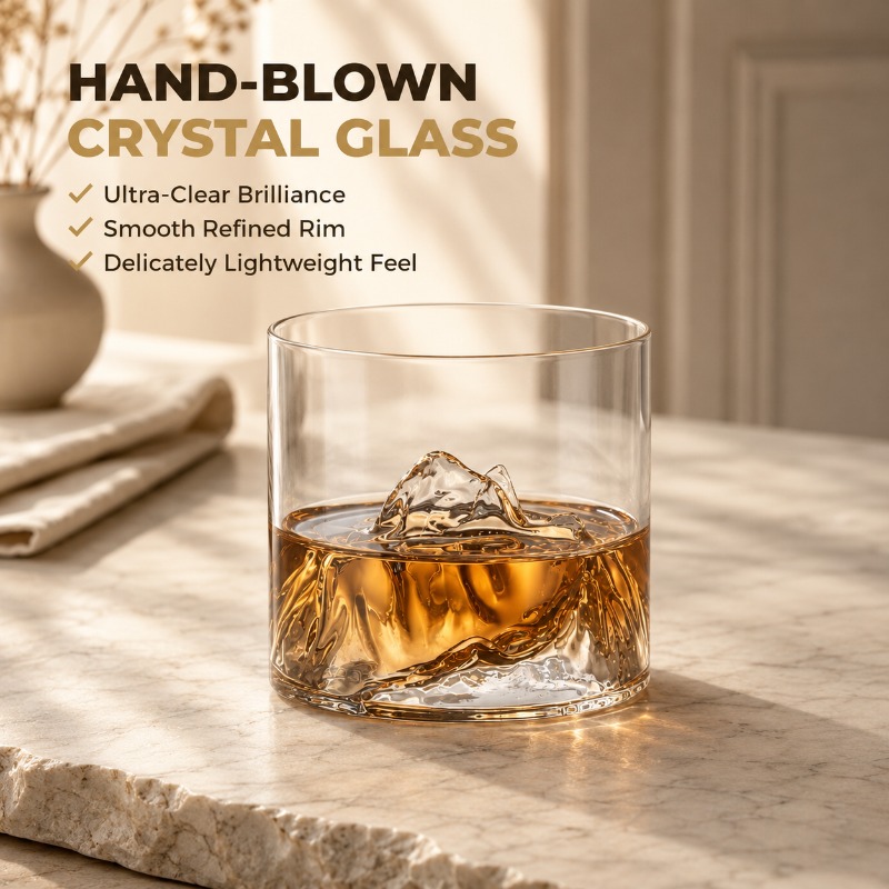 Guanshan Whiskeyglas Glas Glac - Crystal Wine Glass recensie en prijs